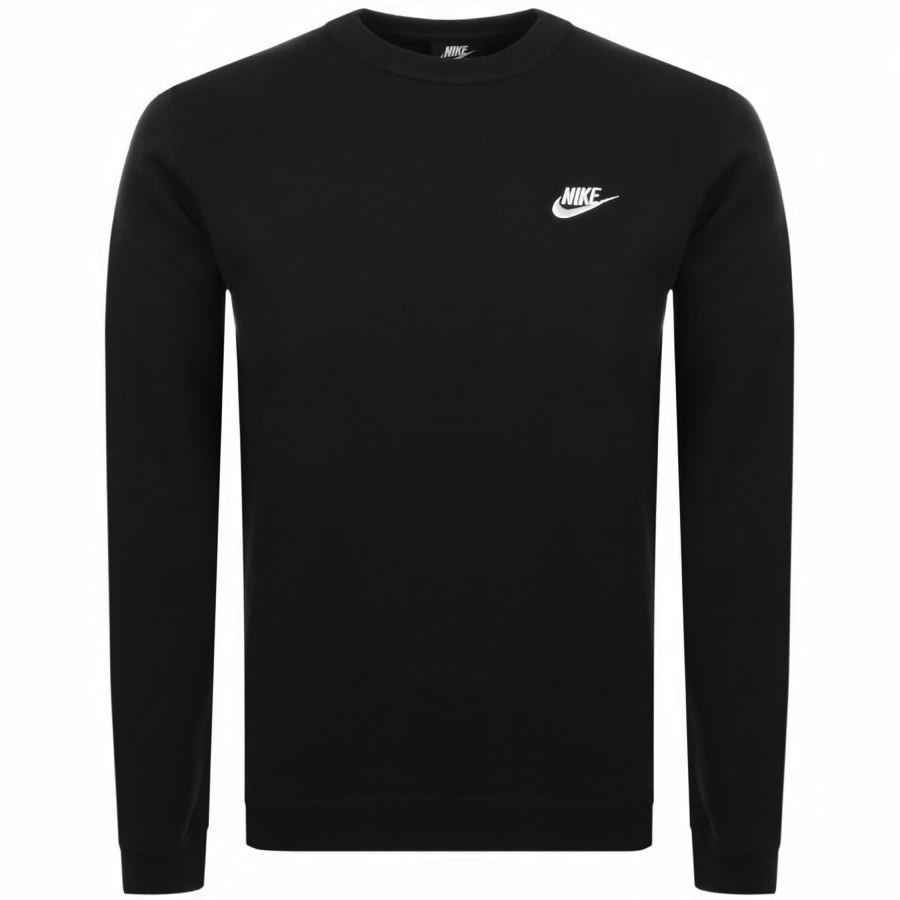 Alternative Image for ProductNike Crew Neck Club Tracksuit Black2